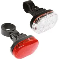 Edge ledverlichtingset city 3 led voor + achter inclusief batterijen