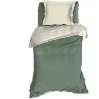 Romanette Dekbedovertrek Comtesse Mineral Wolwit Flanel-140 x 200 / 220 cm | 1-Persoons