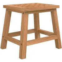 vidaXL Opstapkrukje 29x22,5x25,5 cm massief walnotenhout