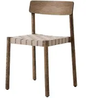 &tradition Betty Stoel Tk1 Gerookt / Natuurlijke Boordband - Stoelen Eiken Smoked Oak - 135529A017