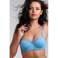 Marlies Dekkers Dame De Paris Baltic Sea And Gold Balcony Bra Maat: 85B | BH's Outlet | Dames | Geel