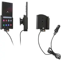 Brodit houder geschikt voor Samsung Galaxy S22 Ultra Actieve houder met 12V USB plug
