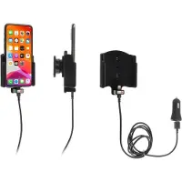 Brodit 721161 - Mobiel/Smartphone - Actieve houder - Auto - Zwart, Smartphonehouder, Zwart