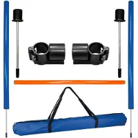 Trixie dog activity agility horde blauw/oranje - 123x115x3 cm