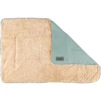 Scruffs Cosy - Zachte hondendeken - Tweezijdig te gebruiken met heerlijk zachte binnenvoering - 110 x 75cm - Sage Green