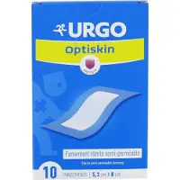 Urgo Optiskin Semipermeabel Steriel Verband 5,3 x 8 cm 10 Verbanden