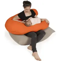 Terapy Uli Zitzak - Oranje - 100cm x 80cm x 30cm - Zacht Rekbaar Katoen