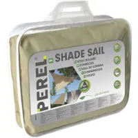 Perel sun sails GSS3360PE Schaduwdoek 3600 mm x 3600 mm 1 stuk(s)