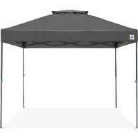 E-Z Up - Patriot ONE-UP Partytent - Staalgrijs Frame en Dak -300 x 300 cm