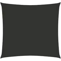 vidaXL Zonnescherm vierkant 7x7 m oxford stof antracietkleurig