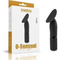 Lovetoy O-Sensual Clit Jiggle - Clitoris Vibrator - Zwart