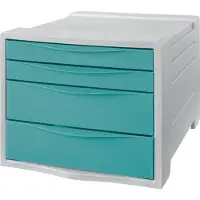 Esselte 2 Large And Small Color Breeze Buc Drawers Grijs Kinderen