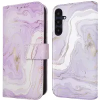 IMoshion Design Bookcase voor de Samsung Galaxy A35 - Purple Marble