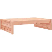 vidaXL - Tuinvoetenbank - 120x80 - cm - massief - douglashout