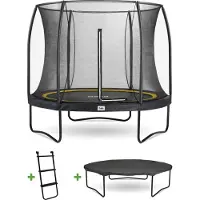 Salta Trampoline Comfort Edition - ø 251 cm - Inclusief ladder en afdekhoes - Zwart
