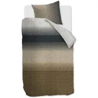 Beddinghouse Dekbedovertrek Duco Anthracite Satijn-140 x 200 / 220 cm | 1-Persoons