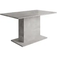 Meubella eetkamertafel Tova grijs eettafel 140 cm