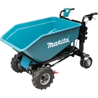 Makita Accu-schubkar LXT 18 V x 2 - Draagvermogen: 300 kg (bij een helling van