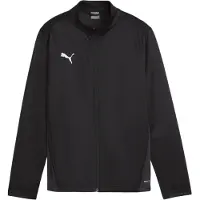 Puma teamGOAL Trainingsjack Kids Zwart Wit Grijs