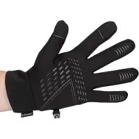Dunlop Touchscreen Handschoenen L - Warme Touchscreen Handschoen - Sporthandschoen - Unisex - Zwart
