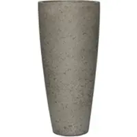 Pottery Pots Bloempot Cement and Stone Dax L Dioriet Grey 37 x 80 cm