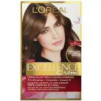 L'Oréal Permanente haarverf - L'Oreal - Excellence - Lichtbruin - Unisex - Voor alle haartypes