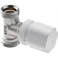 Bonfix RS2511/A radiatorkraan recht zonder staartstuk