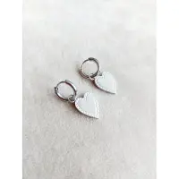 Yehwang Mix en Match - Oorbellen - Hartje - Zilver kleurig - Stainless steel