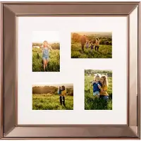 Beliani DABOLA - Fotolijst - Koper - Liggend - 52 cm - Glas