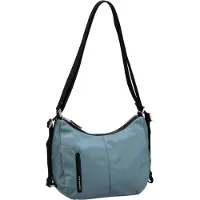 Mandarina Duck schoudertas rugzak Hunter Hobo Bag Summer Fog blauwgrijs