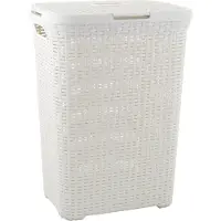 Curver style natural wasbox 60 liter wit