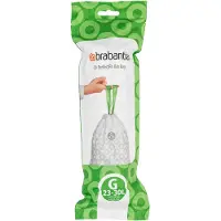 Brabantia Vuilniszakken met Trekbandsluiting 23-30 liter Type G 20 zakken