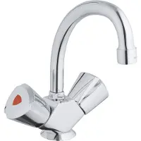 GROHE Wastafelmengkraan Costa Trend - Hoge Uitloop - Draaibaar - Chroom - 20,9cm