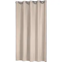 Sealskin Douchegordijn Coloris Textiel Ecru 200x180 cm