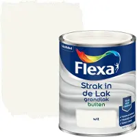 Flexa Strak in de Lak Grondlak Buiten - Wit