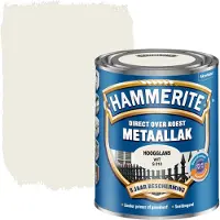 Hammerite Metaallak Hoogglans - Direct Over Roest - Wit - 0,75L