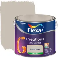 Flexa Creations muurverf urban taupe extra mat 2,5 liter