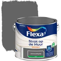 Flexa Strak op de muur antraciet mat 2,5 liter