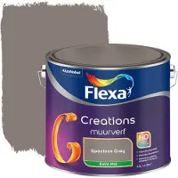 Flexa Creations muurverf spacious grey extra mat 2,5 liter