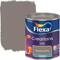 Flexa Creations lak spacious grey zijdeglans 750 ml