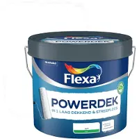 Flexa Powerdek latex stralend wit mat 2,5 liter