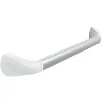 SecuCare wandbeugel 400 mm blank geanodiseerd/mat wit