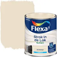 Flexa Strak in de lak voor buiten zandbeige zijdeglans 750 ml