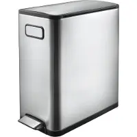 EKO Pedaalemmer Ecofly Step Bin 20L Mat RVS