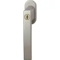 ABUS ABFS59486 Afsluitbare raamhandgreep Zilver
