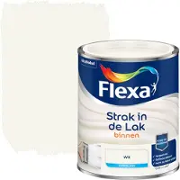 Flexa Strak in de lak wit zijdeglans 750 ml