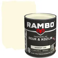 Rambo Pantserlak Deur&Kozijn Zijdeglans Dekkend Ivoorwit 1101 750 ML