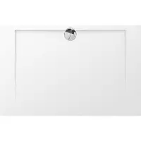 Allibert - Douchebak - Slim 140 X 90 Cm - Polybeton - Wit