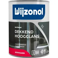 Wijzonol Dekkend Hoogglans 9450 Zwart 750ml