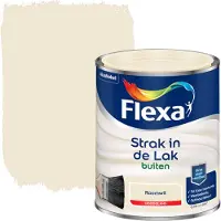 Flexa Strak in de lak voor buiten roomwit hoogglans 750 ml